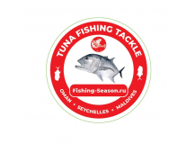 Наклейка Tuna Fishing Tackle Red
