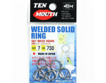 Кольца Ten Mouth Welded Solid Ring D25 #7